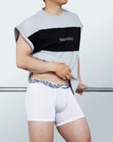 UNDERSTAND<br>長版四角/U5633 (菱紋白)