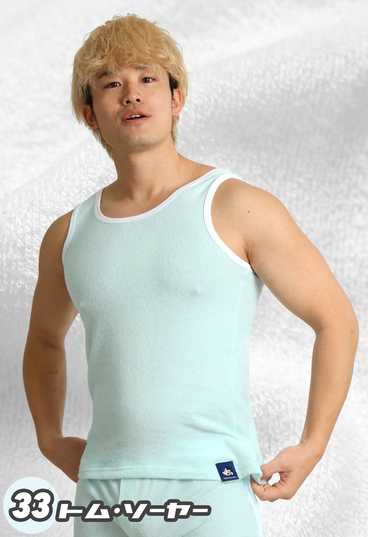 HEROCOLORS｜HERO-BRT-TANKTOP｜親膚背心-毛巾布