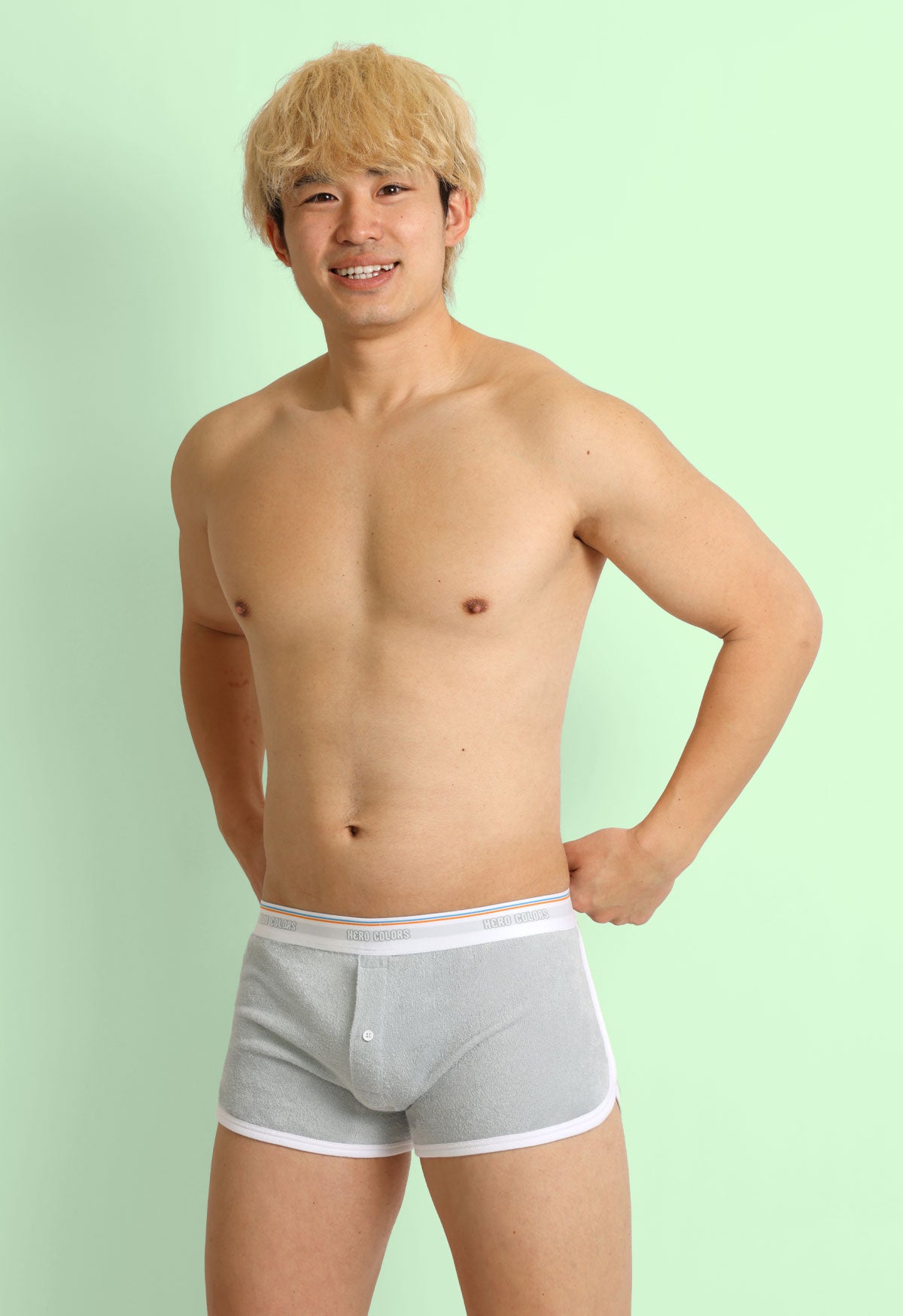 HEROCOLORS｜HERO-BRT-TRUNK｜平口四角-毛巾布