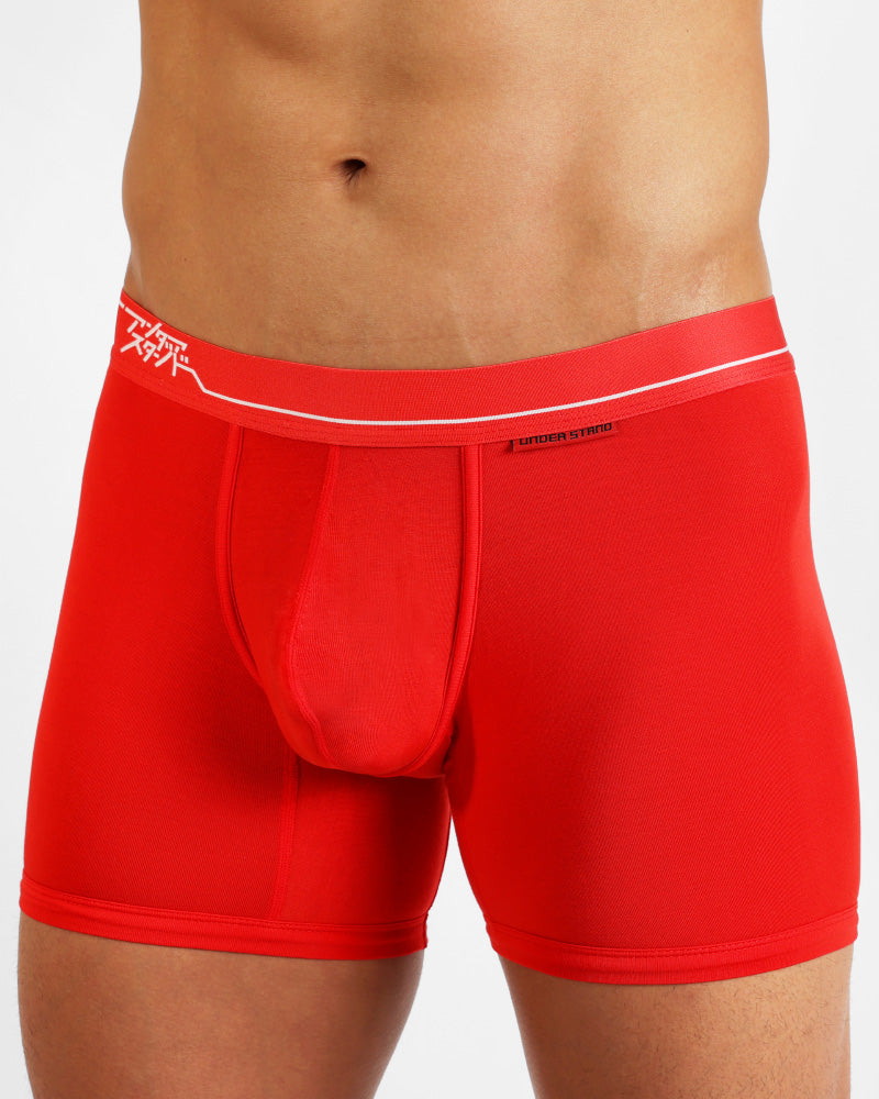 UNDERSTAND｜BOXER-BRIEF / U1933｜(POINSETTIA)